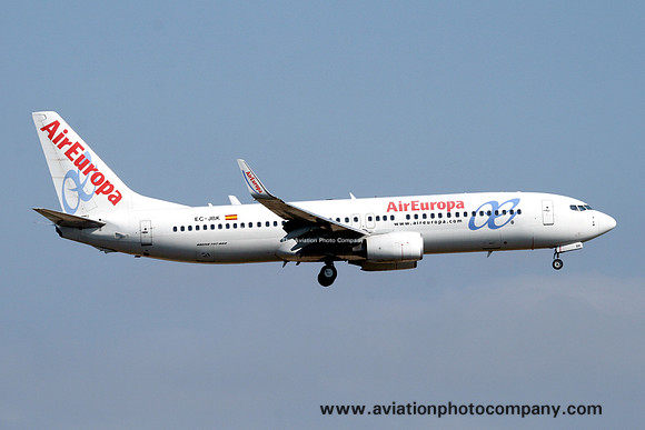 Air Europa Boeing 737-85P EC-JBK (2008)