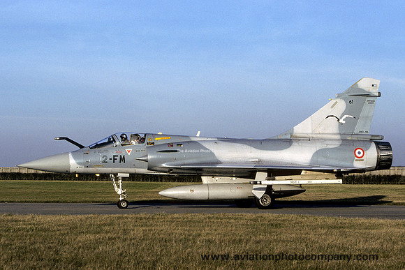 French Air Force EC2/2 Dassault Mirage 2000C 61/2-FM at RAF Waddington (2003)