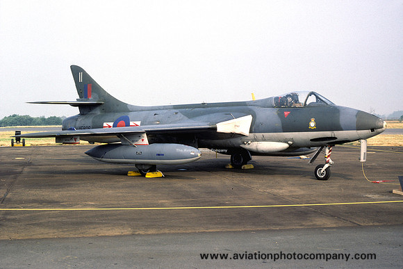 RAF 1 TWU 79 Squadron Hawker Hunter F.6A XE606/11 (1983)