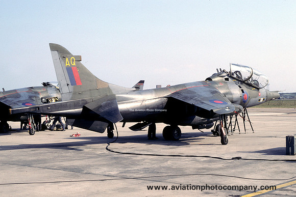 RAF 3 Squadron Hawker Siddeley Harrier T.4 XW933/AQ (1984)
