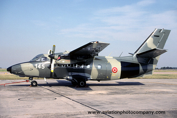 Latvian Air Force LET L-410UVP 145 at RIAT Fairford (2003)