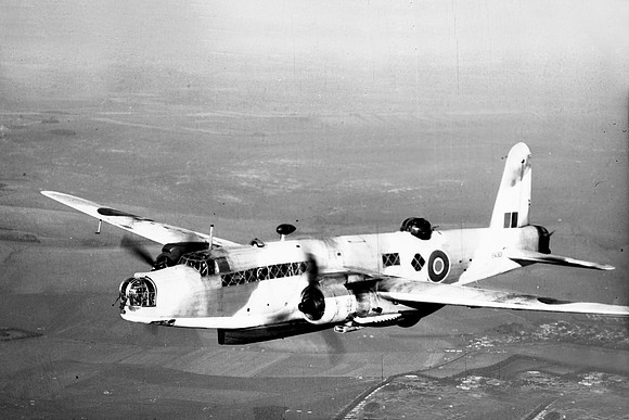 RAF Vickers Warwick ASR.1 BV301 Air to Air