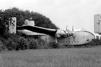 RAF 84 Squadron Blackburn Beverley C.1 XL130/Y stored at RAF Bicester
