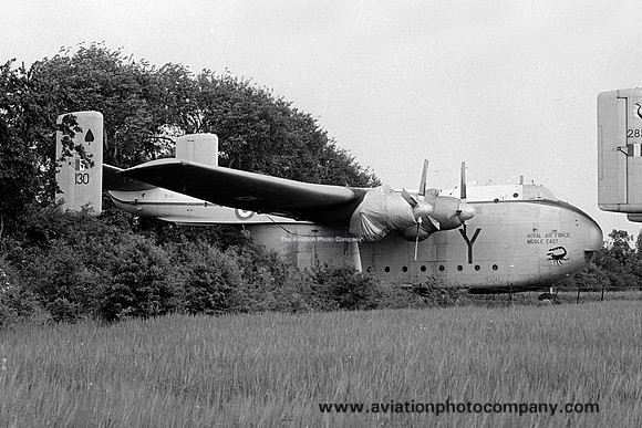 RAF 84 Squadron Blackburn Beverley C.1 XL130/Y stored at RAF Bicester
