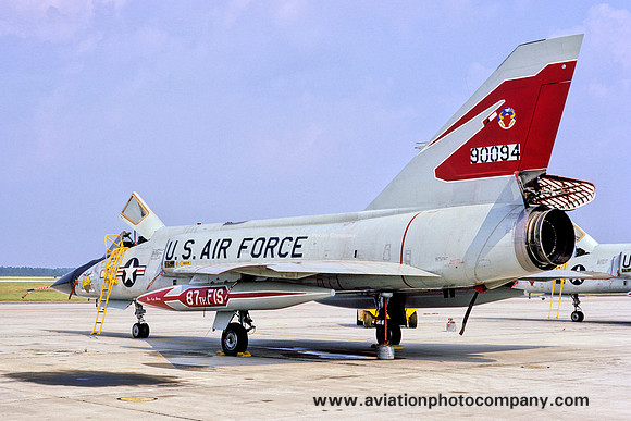 USAF 87 FIS Convair F-106A Delta Dagger 59-0094 (1972)