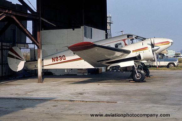 US Civil Beech E18s N83Q (1975)