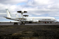 USAF Boeing E-3A Sentry 71-1407 at Keflavik (1980)