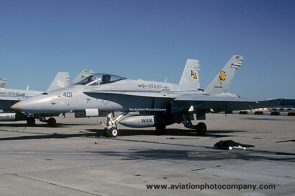 US Navy VFA-87 McDonnell Douglas F/A-18C Hornet 164675/AJ-401 (2002)