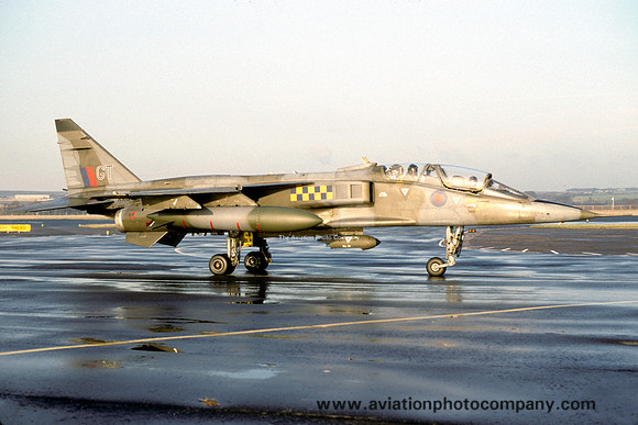 RAF 54 Squadron SEPECAT Jaguar T.2 XX843/GT (1991)