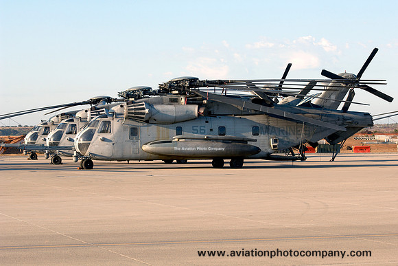 US Marines HMH-465 Sikorsky CH-53E Super Stallion 163080/56 at MCAS Miramar (2011)