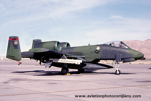 USAF 354 TFW 353 TFS Fairchild A-10A Thunderbolt 79-0097/MB (1981)