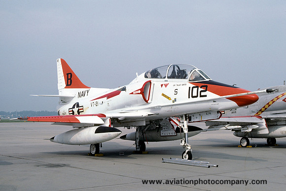 US Navy VT-21 Douglas TA-4J 158078/B-102 (1977)