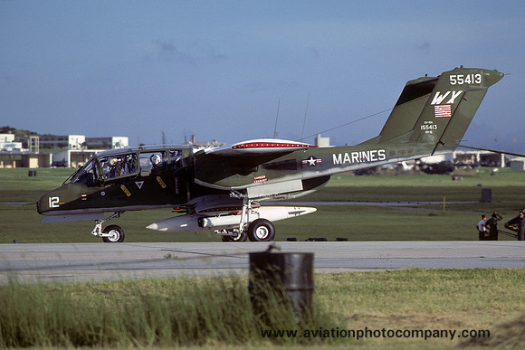 US Marines H&MS-36 North American OV-10A Bronco 155413/WX-12 (1977)