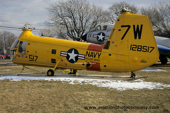 US Navy Piasecki HUP-2 128517 displayed at Willow Grove (2001)