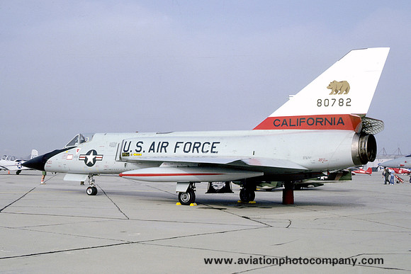 USAF California ANG 194 FIS Convair F-106A Delta Dart 58-0782 (1979)