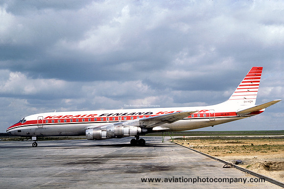Kar Air Douglas DC-8-51 OH-KDM (1977)