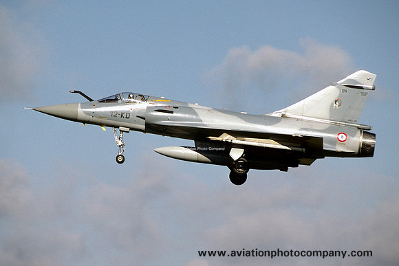 French Air Force EC2/12 Dassault Mirage 2000C 119/12-KD at RAF Waddington (2004)