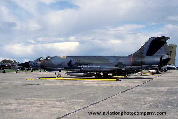 Canadian Armed Forces 1 CAG Canadair CF-104 Starfighter 104773 (1984)
