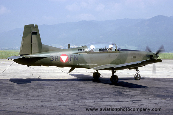 Austrian Air Force Pilatus PC-7 3H-FN (1986)