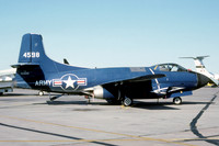 US Army Douglas F-10B Skyknight 124598 at NAS Moffett Field (1980)