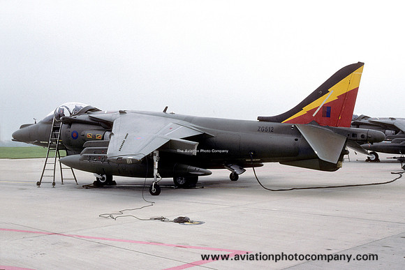 RAF 4 Squadron BAE Harrier GR.7 ZG512 (1994)