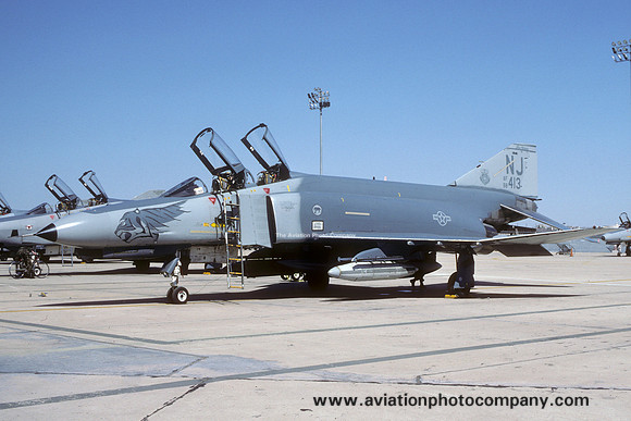 USAF New Jersey ANG 141 TFS McDonnell F-4E Phantom 68-0413/NJ (1991)