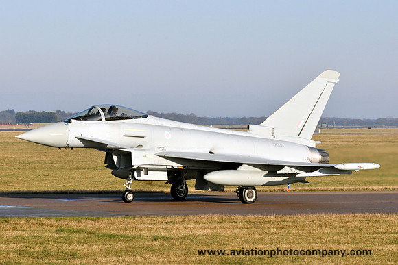 RAF BAE Typhoon FGR.4 ZK339 at RAF Coningsby (2013)