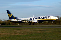 Ryanair/Malta Air Boeing 737-8 9H-VUI at Manchester (2024)