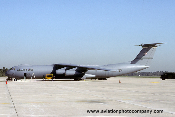 USAF 63 AW Lockheed C-141B Starlifter 65-0229 (1992)