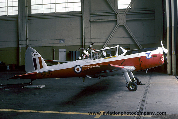 RAF 11 AEF DHC-1 Chipmunk T.10 WK517 (1987)