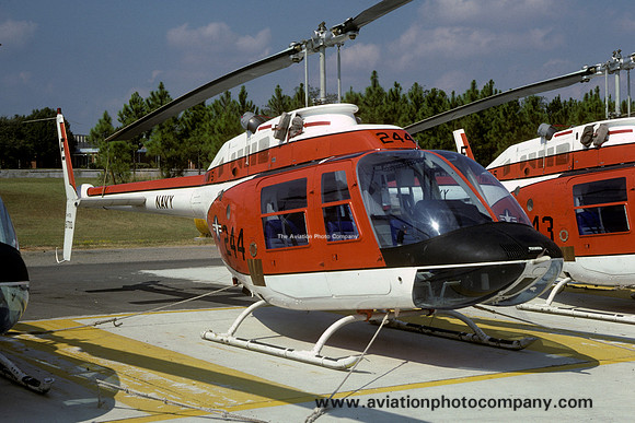 US Navy TAW-5 Bell TH-57C Sea Ranger 161700/E-244 at NAS Whiting Field (1984)