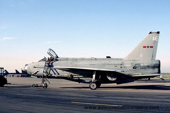 RAF 5 Squadron English Electric Lightning F.6 XR754/AE (1986)