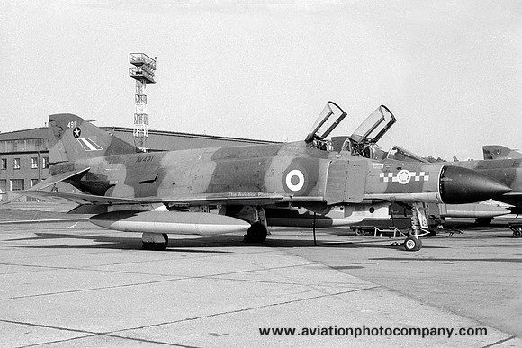 RAF 31 Squadron McDonnell F-4M Phantom FGR.2 XV491