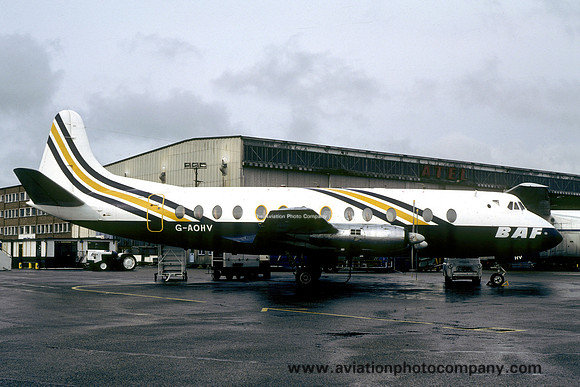 British Air Ferries Vickers Viscount G-AOHV (1981)