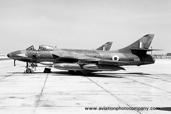 RAF 208 Squadron Hawker Hunter FGA.9 XK151/D (1966)