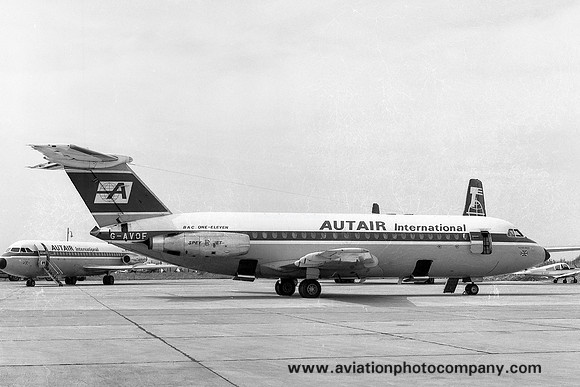 Autair International Airways BAC 111-416EKG-AVOF (1969)