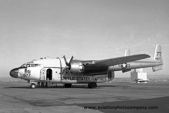 US Marines Whidbey Island Fairchild C-119F Flying Boxcar 131677/7T