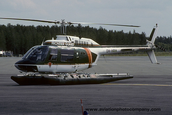 Finnish Frontier Guard Agusta-Bell AB-206B Jet Ranger II OH-HRH (2000)