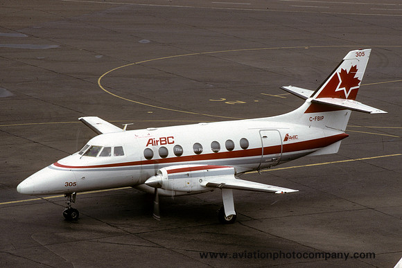 Air BC Handley Page Jetstream 31 C-FBIP (1992)