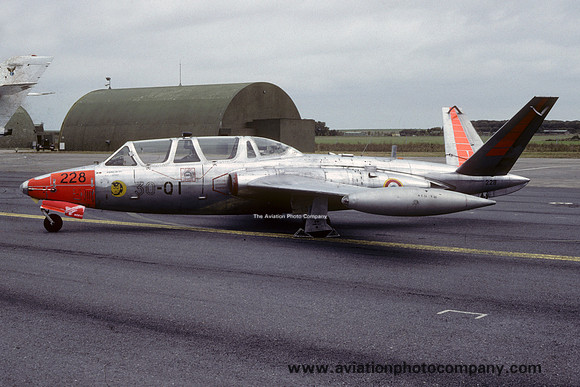French Air Force SLVSV30 Fouga Magister 228/30-QI (1988)