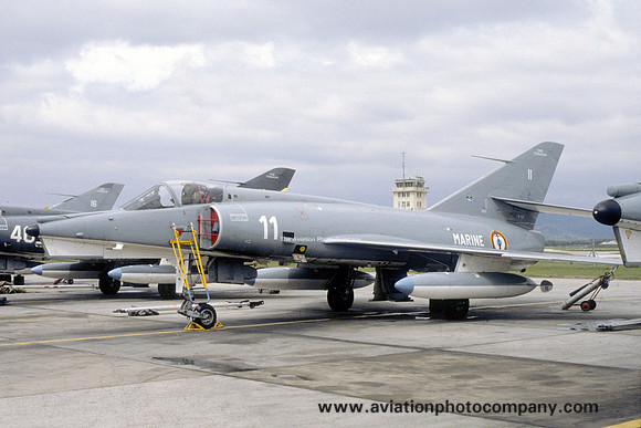 French Navy Dassault Etendard 4M 11 (1986)