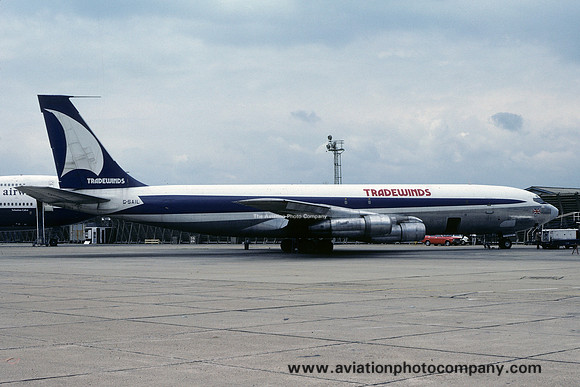 Tradewinds Airways Boeing 707-323C G-SAIL (1979)