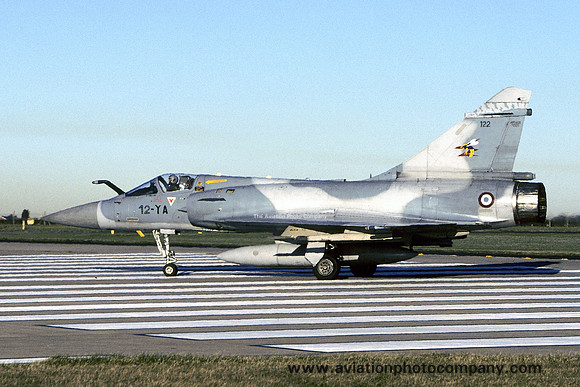 French Air Force EC1/12 Dassault Mirage 2000C 122/12-YA at RAF Waddington (2004)