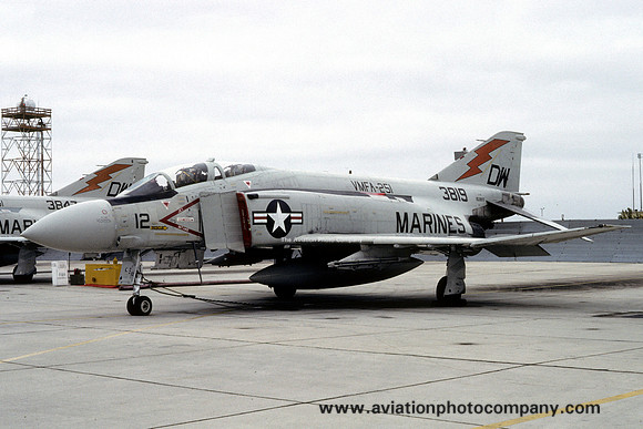 USMC VMFA-251 McDonnell F-4S Phantom 153819/DW-12 (1981)