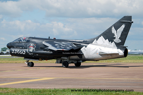 Greek Air Force 336 Mira LTV A-7E 160616 at RIAT Fairford (2014)