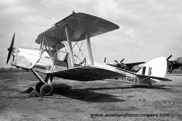 RAF De Havilland Tiger Moth T7025