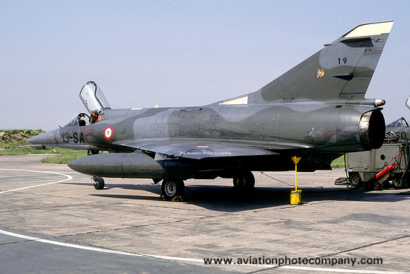 French Air Force EC13/3 Dassault Mirage 5F 19/13-SA (1989)