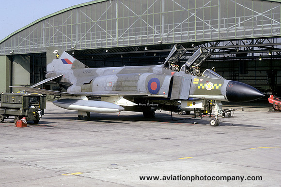 RAF 31 Squadron McDonnell F-4M Phantom FGR.2 Xv422 (1974)