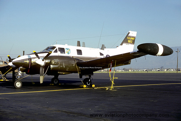 US Army Beech RU-21A 67-18112 (1980)