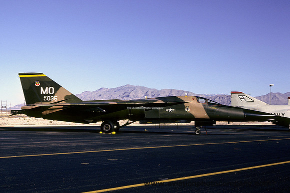 USAF 366 TFW 388 TFS General Dynamics F-111A 67-0035/MO (1980)